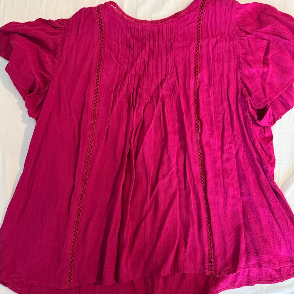 Knox Rose Fuchsia Blouse
